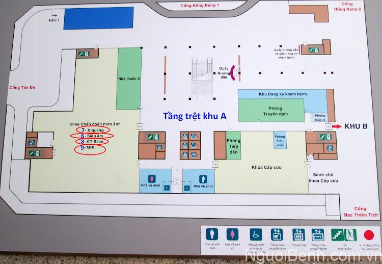 Sơ đồ tầng trệt khu a bệnh viện đại học y dược tphcm